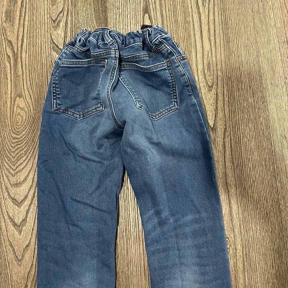 Member's Mark Jeans Slim Fit Adjustable Waist Favorite Knit Denim Dark Wash 10